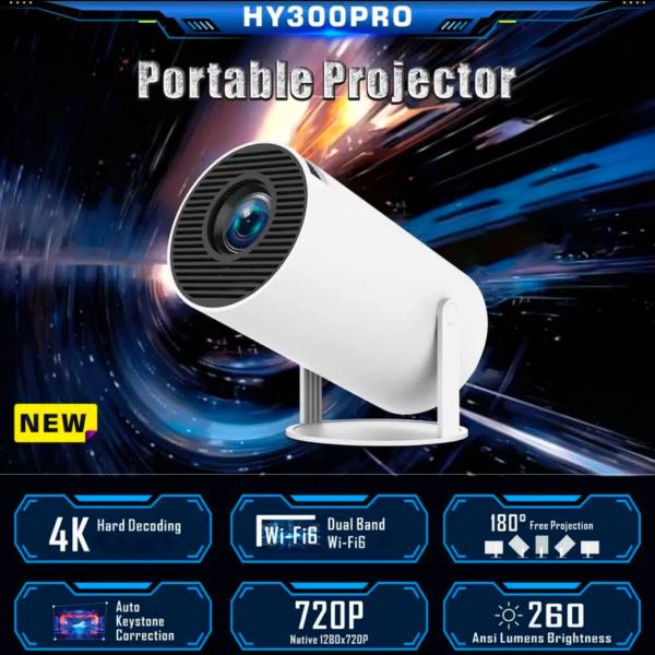 HY300PRO Mini Portable Projector