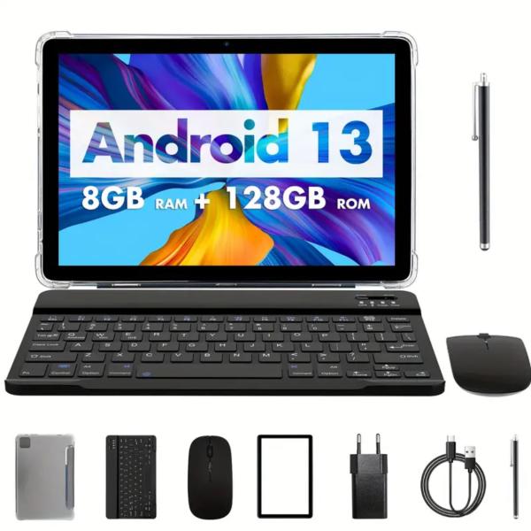 Tablet 10.1-inch Android 13 Operating System Tablet