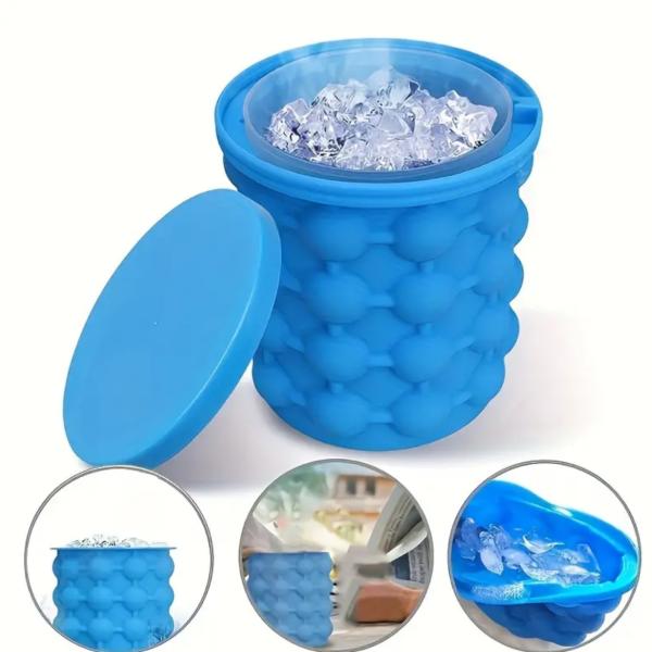 Large Silicone Ice Cube Maker