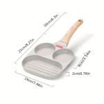 Household Four-hole Frying Pan