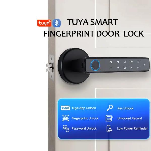 Tuya Smart Fingerprint Door Lock