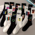 10 Pairs Graffiti Print Socks