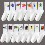 10 Pairs Graffiti Print Socks