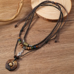 Bohemian Style Pendant Necklace Set