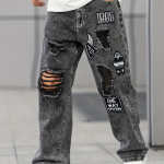 Fashion Embroidered Design Jeans