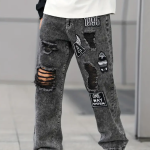 Fashion Embroidered Design Jeans